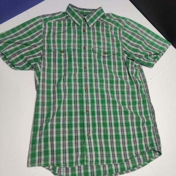 Kavu Men's Short Sleeve Button Down Size Large - Picture 4 of 5